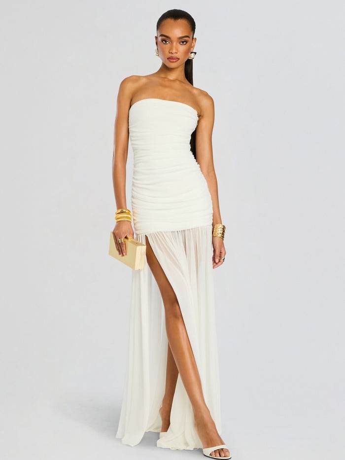 Retrofte Adele Dress Xxs White | Bridal Gown | Saks Fifth Avenue | Hemmed